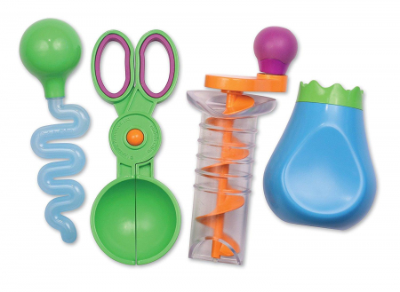 Set ustensile pentru experimente - Apa si Nisip, Learning Resources, 2-3 ani + [2]