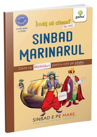 Jucarii copii 4-5 ani - Sinbad marinarul, Editura Gama, 4-5 ani +