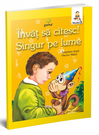 Colectia invat sa citesc - Singur pe lume, Editura Gama, 4-5 ani +