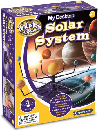 Vârsta - Sistem solar pentru birou, Brainstorm, 6-7 ani +