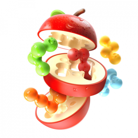 Smart Games - Apple Puzzler, joc de logica cu 80 de provocari, 8+ ani, editie internationala [4]