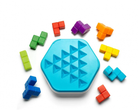 Smart Games -Zig Zag puzzler, joc de logica cu 80 de provocari, 12+ ani [1]