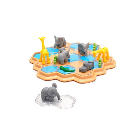 Smart Games - Croco Tiles, joc de logica cu 60 de provocari, 6+ ani [1]