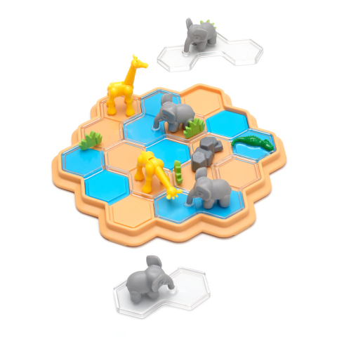 Smart Games - Croco Tiles, joc de logica cu 60 de provocari, 6+ ani [3]