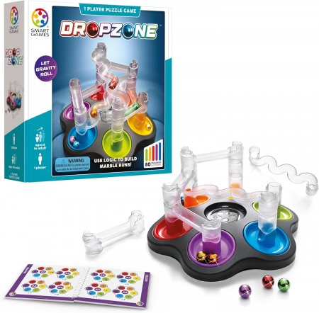 Smart Games - Dropzone, joc de logica 80 de provocari, +8 ani [1]