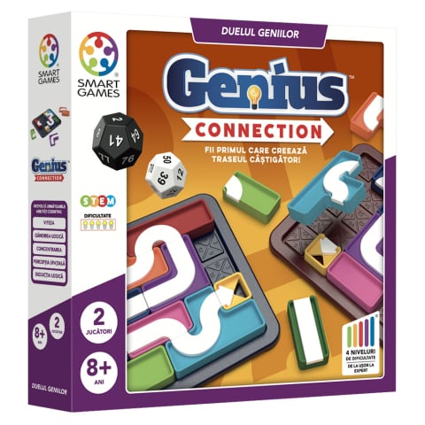 Jucarii si jocuri copii - Smart Games - Genius Connection, lb. Romana