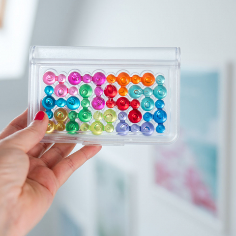 Smart Games - IQ Bubbles, joc de logica cu 120 de provocari, 7+ ani, editie internationala [5]