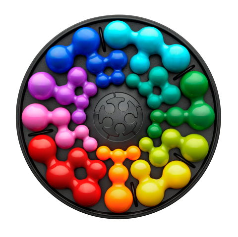 Smart Games - IQ Deluxe - Circle, joc de logica cu 120 de provocari, 14+ ani, editie lb. Romana [2]