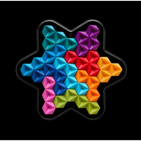 Smart Games - IQ Deluxe - Star, joc de logica cu 120 de provocari, 14+ ani [3]