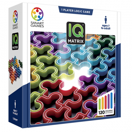 Jocuri de logica - Smart Games - IQ Matrix, joc de logica  120 de provocari, +7 ani