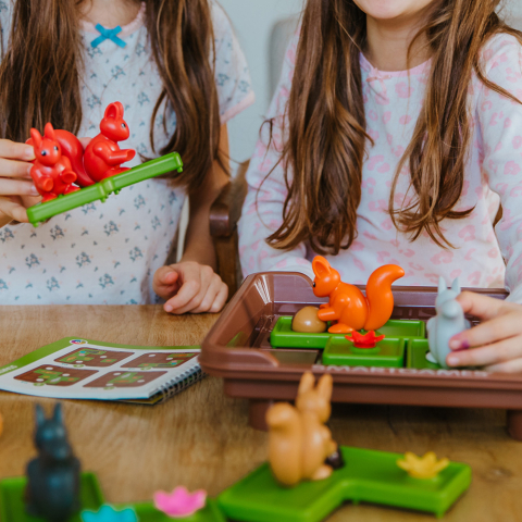 Smart Games - Squirrels Go Nuts! XXL, joc de logica cu 60 de provocari, 6+ ani [2]