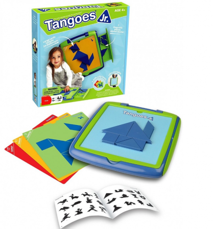 Smart Games - Tangoes Jr., joc de logica cu 120 de provocari, 4+ ani [1]