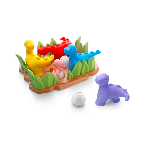 Smart Games - Tiptoe Dino, joc de logica cu 48 de provocari, 4+ ani [3]