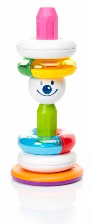 SmartMax My First Stacking Rings, Set magnetic 10 piese, 1-5 ani [8]