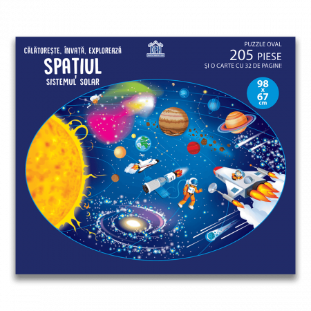 Spațiul, Sistemul Solar - Călătorește, Învață, Explorează, DPH, 6-7 ani + [1]