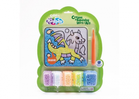 Spuma de modelat Playfoam™ - Coloram dragonul, Educational Insights, 4-5 ani + [3]