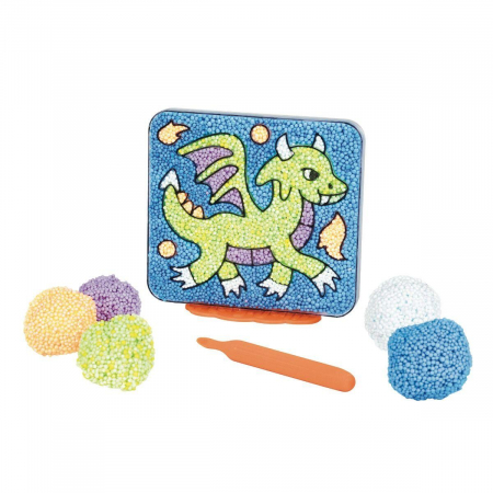 Spuma de modelat Playfoam™ - Coloram dragonul, Educational Insights, 4-5 ani + [2]