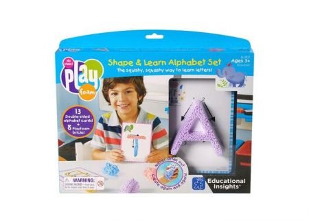 Spuma de modelat Playfoam™ - Descopera alfabetul, Educational Insights, 2-3 ani + [2]