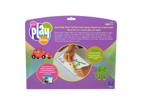 Spuma de modelat Playfoam™ - Descopera alfabetul, Educational Insights, 2-3 ani + [3]