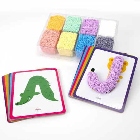 Spuma de modelat Playfoam™ - Invatam alfabetul, Educational Insights, 2-3 ani + [1]