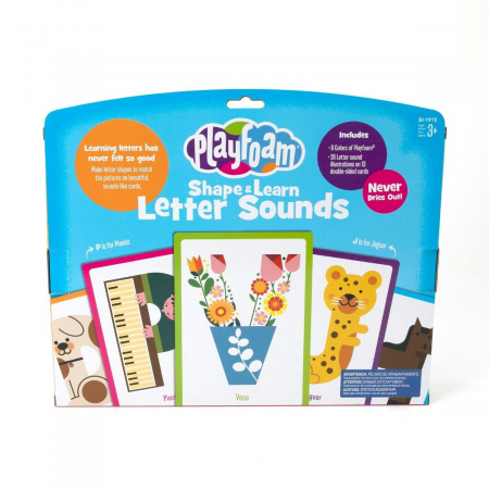Spuma de modelat Playfoam™ - Invatam alfabetul, Educational Insights, 2-3 ani + [3]
