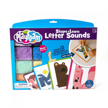 Vârsta - Spuma de modelat Playfoam™ - Invatam alfabetul, Educational Insights, 2-3 ani +