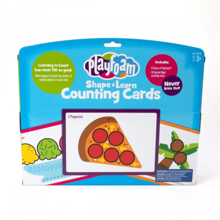 Spuma de modelat Playfoam™ - Invatam sa numaram, Educational Insights, 2-3 ani + [3]