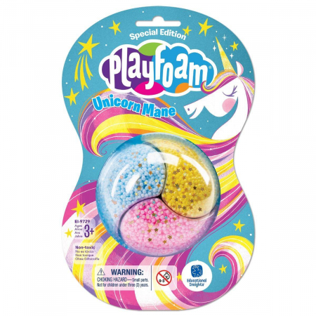 Jucarii copii 2-3 ani - Spuma de modelat Playfoam™ - Potiunea unicornului, Educational Insights, 2-3 ani +