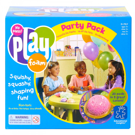 Vârsta - Spuma de modelat Playfoam™ - Set 20 buc, Educational Insights, 2-3 ani +