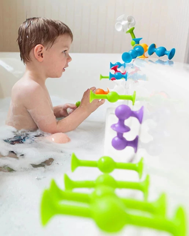 Squigz Deluxe, Set de constructie cu 44 de piese cu ventuze [8]