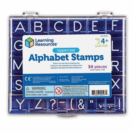 Stampile Alfabet, Learning Resources, 2-3 ani + [2]