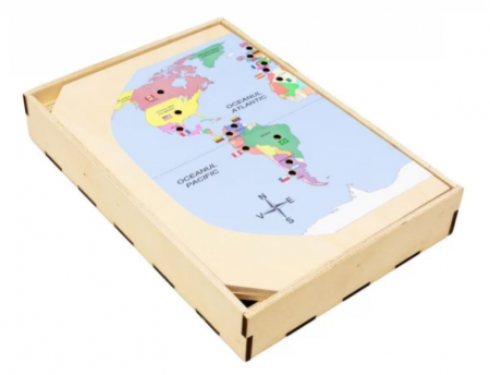 Steagurile lumii, Joc educativ de geografie, +6 ani [4]