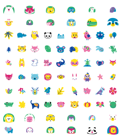 Stickere pentru unghii - Animale [3]