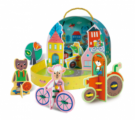 Set de joaca creativa si libera, portabil - Orasul Animalelor, Avenir, + 3 ani [1]