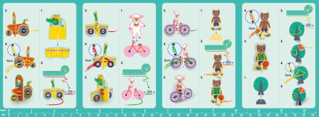 Set de joaca creativa si libera, portabil - Orasul Animalelor, Avenir, + 3 ani [4]