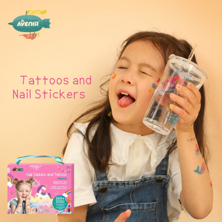 Stickere pentru unghii si tatuaje - Printesa, + 3 ani [6]