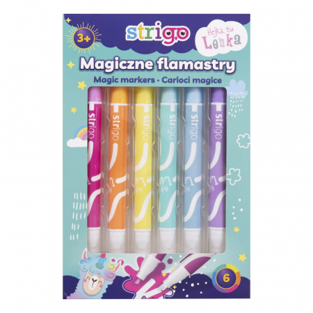 Papetarie si Rechizite - STRIGO Magic Markers Lenka 6 buc/set