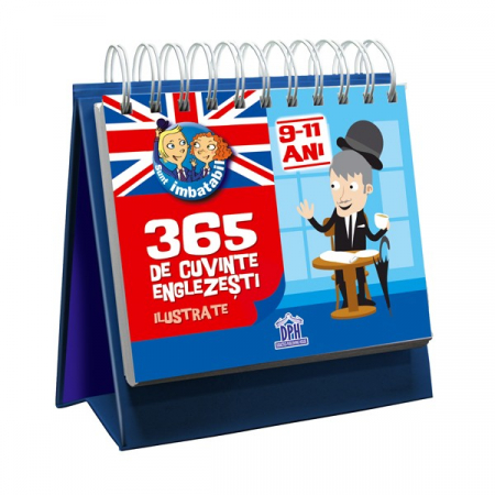 Jucarii educative 6 - 7 ani - Sunt imbatabil - 365 de cuvinte Englezesti ilustrate, DPH, 9-11 ani +