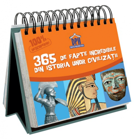 Jucarii baieti - Sunt imbatabil - 365 de fapte incredibile din istoria unor civilizații, DPH, 6-7 ani +