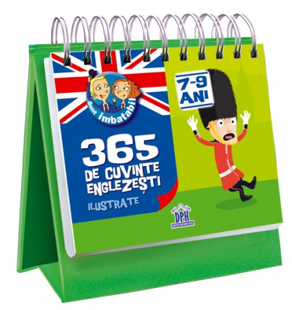 Jucarii educative 6 - 7 ani - Sunt imbatabil - 365 de cuvinte Englezesti ilustrate, DPH, 7-9 ani +