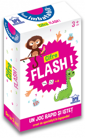 Jucarii educative 2 - 3 ani - Sunt imbatabil: Cifre flash!, DPH, 2-3 ani +