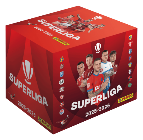 Colectiile Panini - SUPERLIGA - set de 50 de plicuri de stickere
