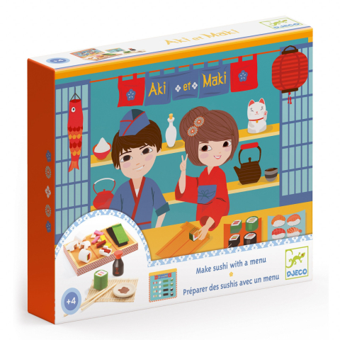 Vârsta - Sushi Djeco, Aki si Maki, 2-3 ani +