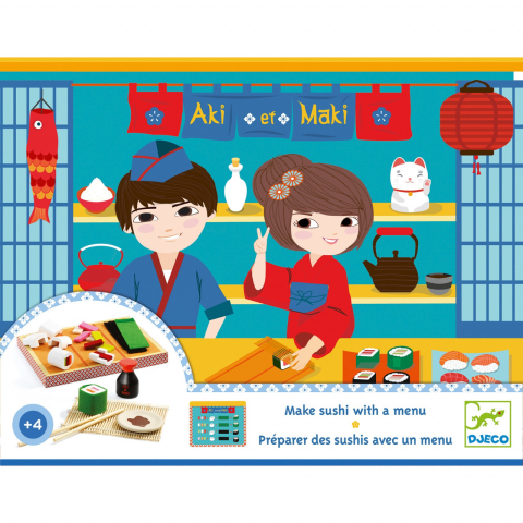 Sushi Djeco, Aki si Maki, 2-3 ani + [3]