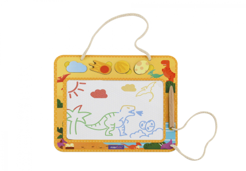 Jocuri cu magneti - Tabla magica de desen - Dinozaur