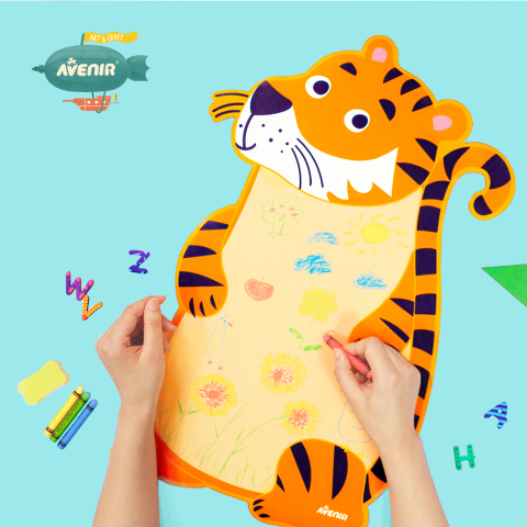 Tabla magnetica de perete-Tigru [3]