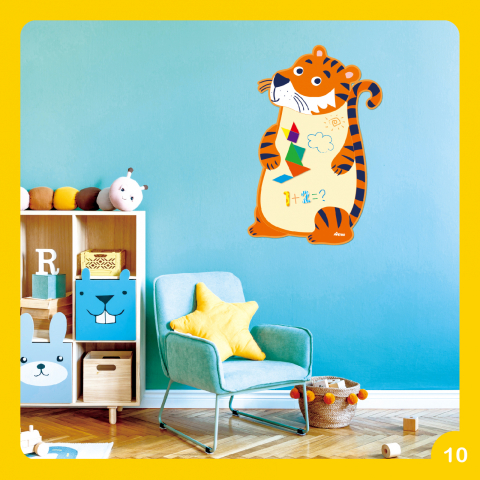 Tabla magnetica de perete-Tigru [7]