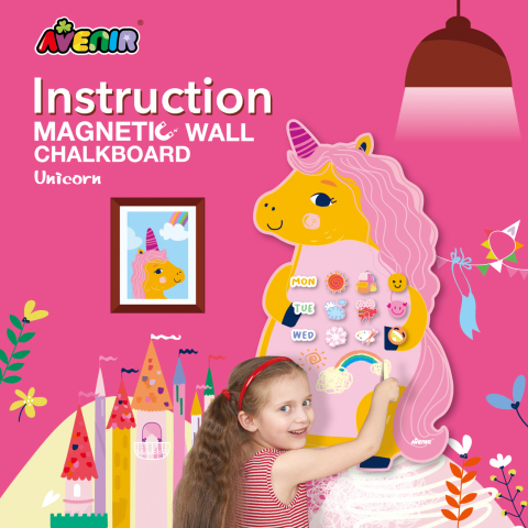 Tabla magnetica de perete-Unicorn [7]