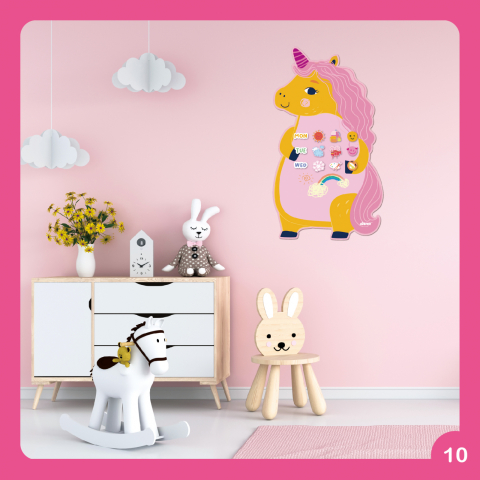 Tabla magnetica de perete-Unicorn [8]