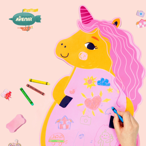 Tabla magnetica de perete-Unicorn [3]
